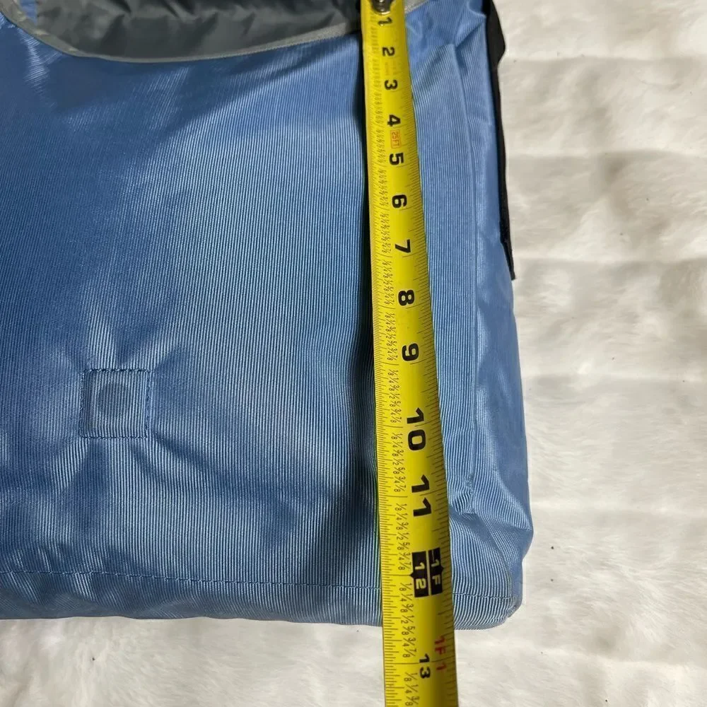 Victorinox Swiss Army Blue and gray office in a bag laptop shoulder bag.